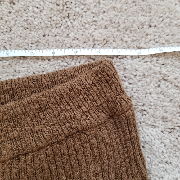 Free People Adelaide Sweater Set Candied Walnut Combo Size L Tank & Pants Set - Picture 11 of 16